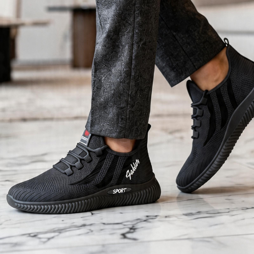 DSA-007 | Deevok Men’s Precision Knit Athletic Sneakers
