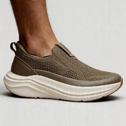 DSA-013 | Deevok Men’s Precision Knit Slip-On Sneakers