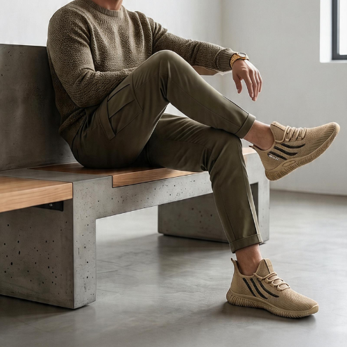 DSA-007 | Deevok Men’s Precision Knit Athletic Sneakers