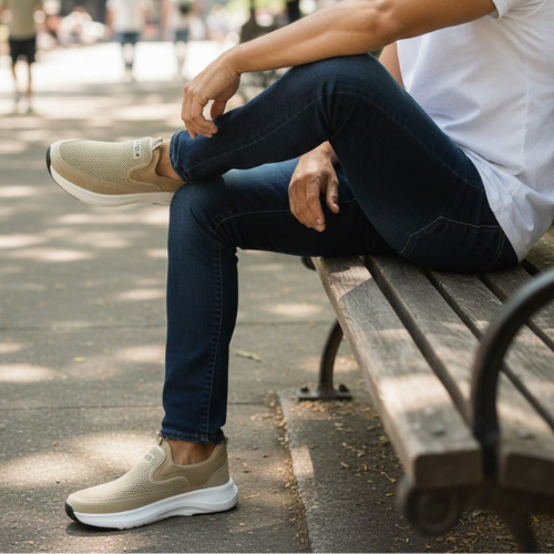 DSA-018 | Deevok Men’s Adaptive Walk Slip-On Sneakers