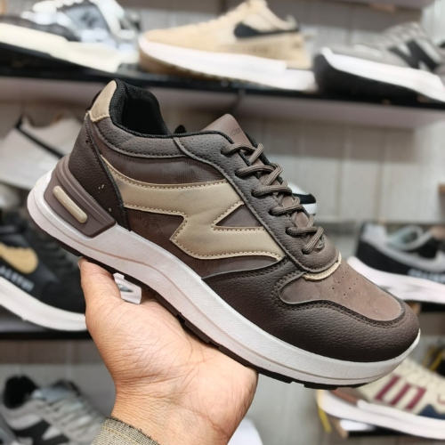DSBA-019 | Deevok Men’s Earth-Tone Heritage Lifestyle Sneakers