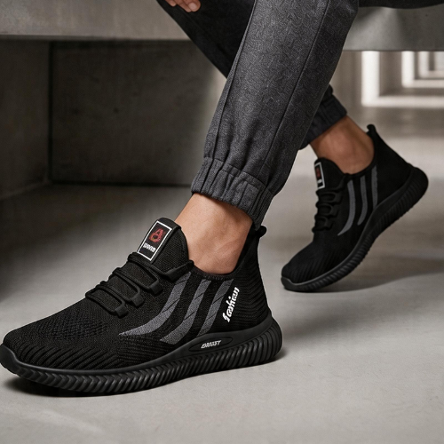 DSA-007 | Deevok Men’s Precision Knit Athletic Sneakers
