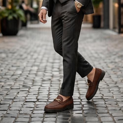 DSF-005 | Deevok Men’s Classic Leather Loafers
